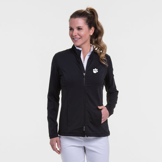 Clemson | Long Sleeve Brushed Jersey Jacket | Collegiate