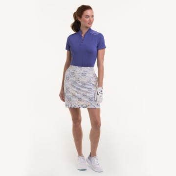 19 IN PAISLEY PRINT SKORT