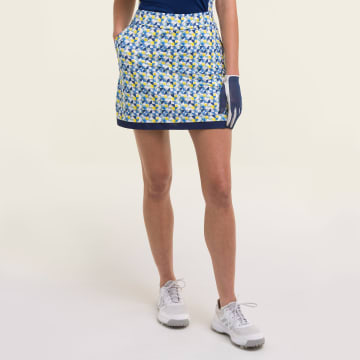 17 1/2 IN BROKEN GEO PRINT SKORT