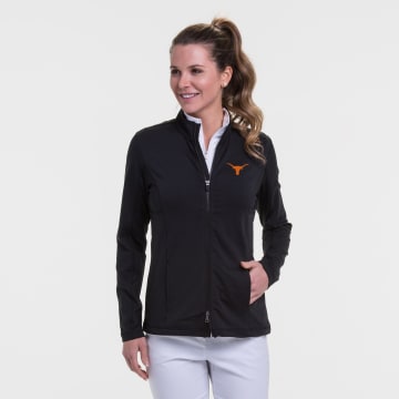 Texas | Long Sleeve Brushed Jersey Jacket | Collegiate - Texas | Long Sleeve Brushed Jersey Jacket | Collegiate