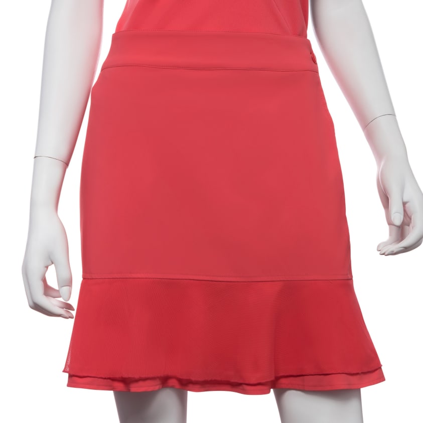 Mesh Overlay Flounce SkortMesh Overlay Flounce Skort - EPNY