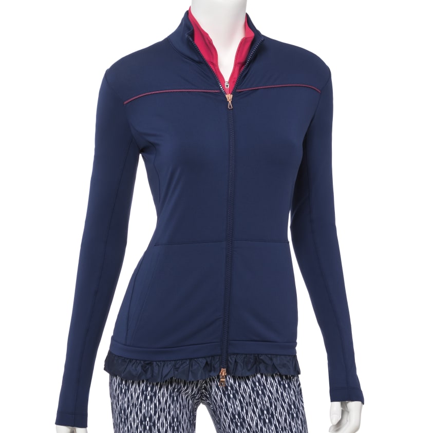 Long Sleeve Zip Front Jacket w/ Arrow