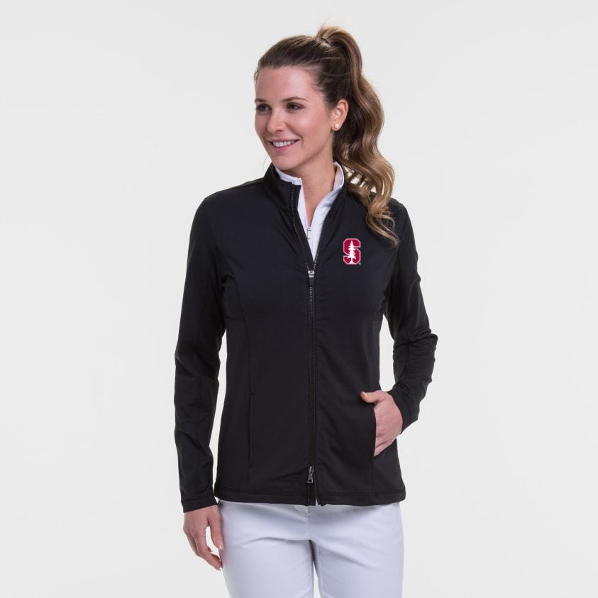 Stanford | Long Sleeve Brushed Jersey Jacket | Collegiate