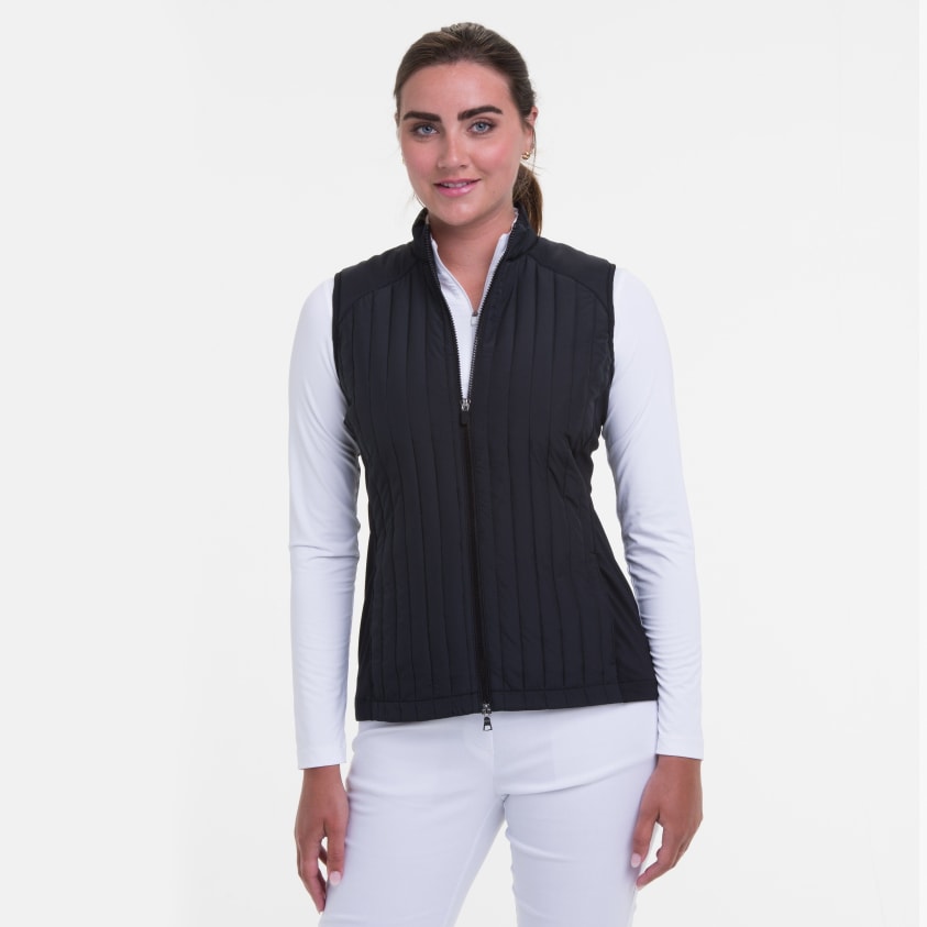 Vertical Quilted Vest