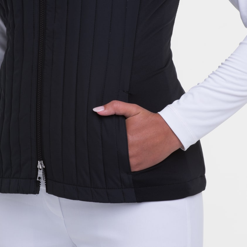 Vertical Quilted Vest