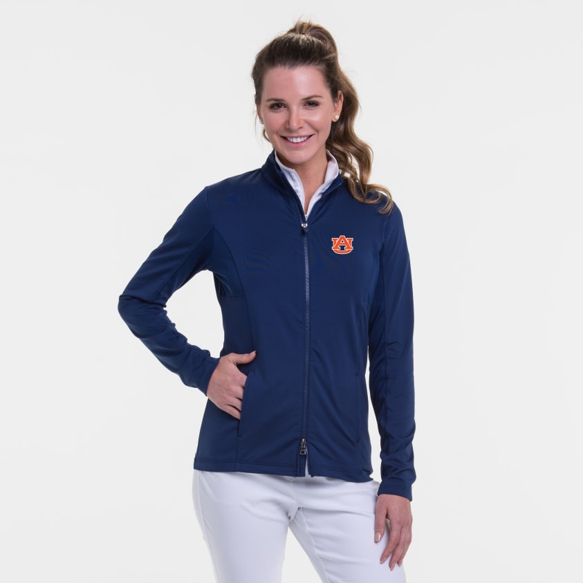 Auburn | Long Sleeve Brushed Jersey Jacket | Collegiate